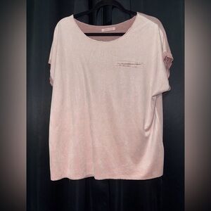 Made in Italy Pink Shimmer Top